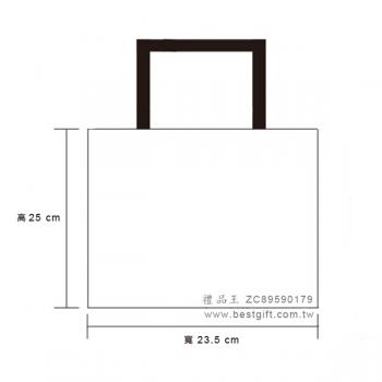 23.5*25cm無側無底側背帆布袋