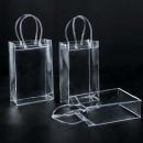 PVC透明廣告手提袋購物袋(直立款)